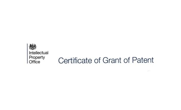 UK Patent granted